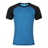 schwarz (grau)/petroleum (blau)