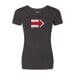 AROMA "KCT" das Damen-Outdoor-T-Shirt anthracite