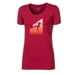 SASA "BOULDER" das Damen-T-Shirt aus Bambus petroleum melír