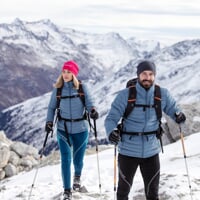 ACONCAGUA die Damenjacke blau/grau