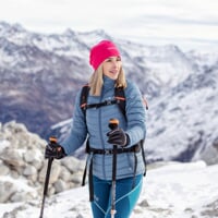 ACONCAGUA die Damenjacke blau/grau