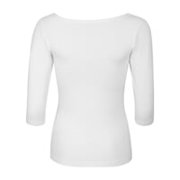 AKINA das Bambus-T-Shirt für Damen weiß