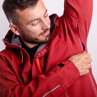 ALPEN JKT die Multifunktionsjacke Terrakotta