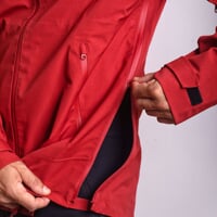 ALPEN JKT die Multifunktionsjacke Terrakotta