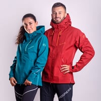 ALPEN JKT die Multifunktionsjacke Terrakotta