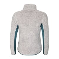 ALVA die stylische Damen-jacke grau melange/petroleum