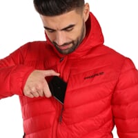 ANCHORAGE die Herren-Steppjacke rot