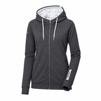 ANGELA Damen Sportjacke aus Bambus anthrazit melange