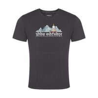 AROMATIC „NEPAL“ Herren-T-Shirt mit Kaffee-Viskose anthracite