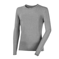ORIGINAL LS BAMBUS Herren T-shirt graue melange