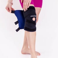 Bandage - Knie schwarz/blau
