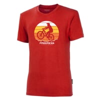 BARBAR "BIKER" das Bambus-T-Shirt für Herren rot