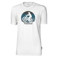 BARBAR "BIKER" das Bambus-T-Shirt für Herren weiß