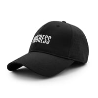 BASEBALL CAP "PROGRESS" schwarz