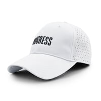 BASEBALL CAP "PROGRESS" weiß