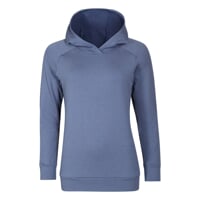 BIDDY das Damen-Kapuzensweatshirt blau melange