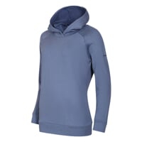 BIDDY das Damen-Kapuzensweatshirt blau melange