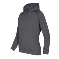 BIDDY das Damen-Kapuzensweatshirt grau