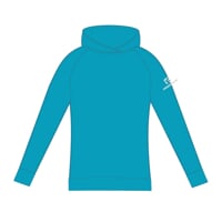 BIDDYJUNIOR Sport-Hoodie turquois