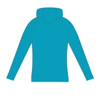 BIDDYJUNIOR Sport-Hoodie turquois