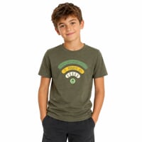 BRAM "SIGNAL" Merino T-Shirt khaki melnge
