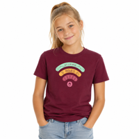 BRAM "SIGNAL" Merino T-Shirt violett melnge