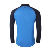 BREAKOUT MAN Herren Merino Jacke mit kurzem Reißverschluss blackened blue/blue