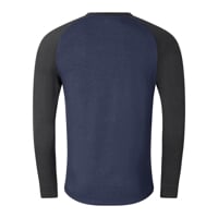 CC NDR Herren Langarm Funktions-T-Shirt anthracite/navy