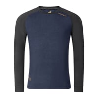 CC NDR Herren Langarm Funktions-T-Shirt anthracite/navy