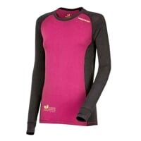 CC NDRZ Damen Funktions-Langarm-T-Shirt anthrazit/fuchsia