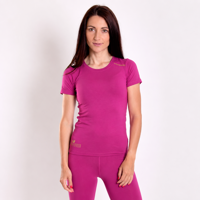 CC TKRZ Kurzarm-Funktions-T-Shirt für Damen fuchsia