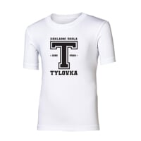 Triko dětské bambus bílá ZŠ J.K.TYLA weiß A