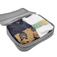 CLOTHES BAG large organizér na oblečení světle šedá