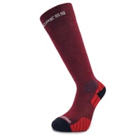 COMPRESS MERINO die Kniestrümpfe wein rot