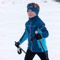 COOLIO JKT kids softshell jacket petrol blue