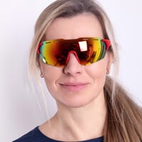 CROSS RED-R RED die Sportsonnenbrille rot