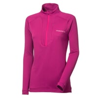 CUBICA ZIP der leichte Damen-Kapuzenpullover fuchsia