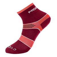 CYCLING SOX burgund/pink