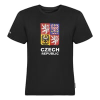 CZECH T-SHIRT JR juniorské bambusové tričko schwarz