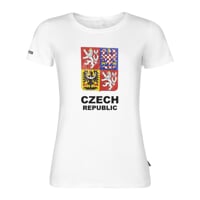 CZECH T-SHIRT LADY Bambus-T-Shirt für Damen weiss