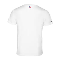 CZECH T-SHIRT MAN Bambus-T-Shirt für Herren weiss