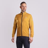 DRAFTIN Herren-Radsport-Windjacke sandig/schwarz