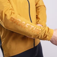 DRAFTIN Herren-Radsport-Windjacke sandig/schwarz