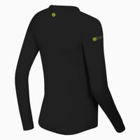 E NDRZ das Damen-Langarmshirt mit Bambus schwarz