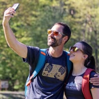 ECLIPSE MRR T-BRW die Sonnenbrille mit polarisierten Gläsern transparent braun