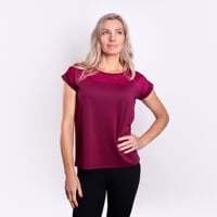 ENERGIA das Sport T-Shirt burgunderrot