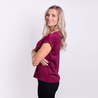 ENERGIA das Sport T-Shirt burgunderrot