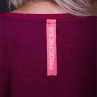 ENERGIA das Sport T-Shirt burgunderrot