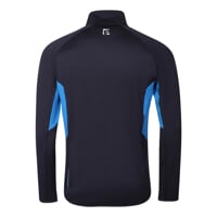 FORBES men's outdoor jacket with merino blackened blue/blue