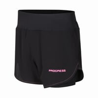 FORTUNA SHORTS die Damen-Laufshorts 2in1 schwarz